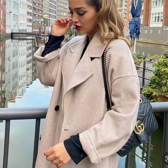 Mango wool blend coat bloggers fav - Picture 8 of 16